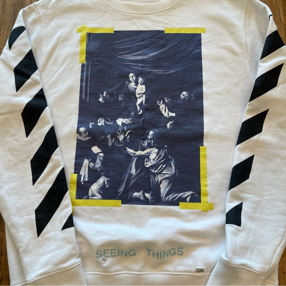 Off-White Caravaggio Seeing Things Sweatshirt - image 2